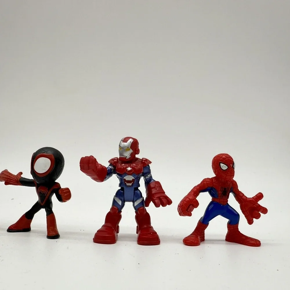 Disney Marvel Avengers Figure Toy Lot Spiderman & Others‎ Cake Toppers PVC